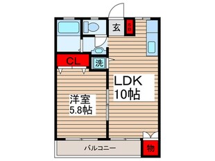 光マンションの物件間取画像